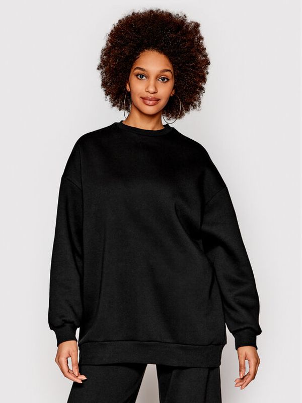 NA-KD NA-KD Суитшърт 1100-005463-0002-003 Черен Oversize