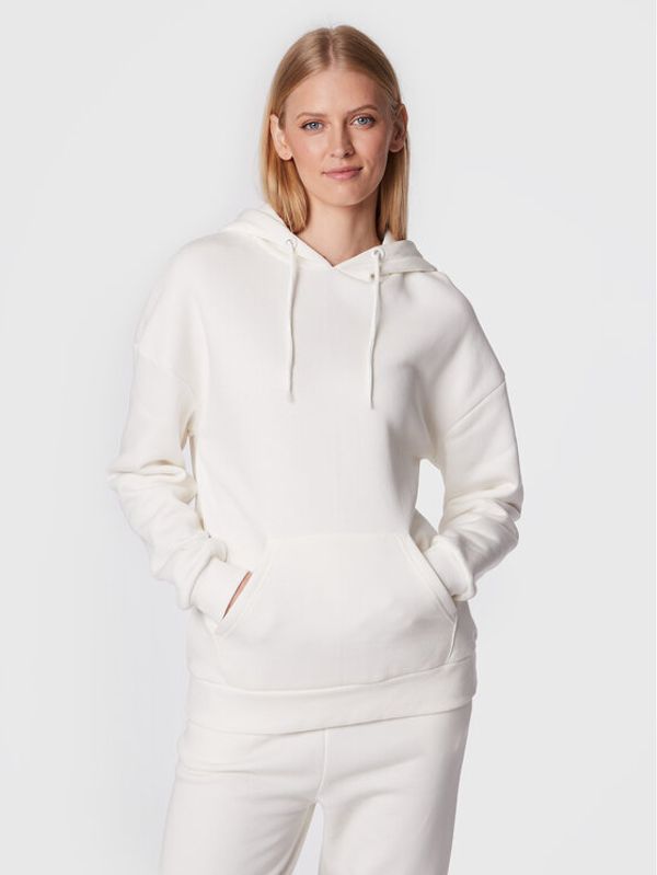 NA-KD NA-KD Суитшърт Move 1100-006316-0260-003 Бял Relaxed Fit