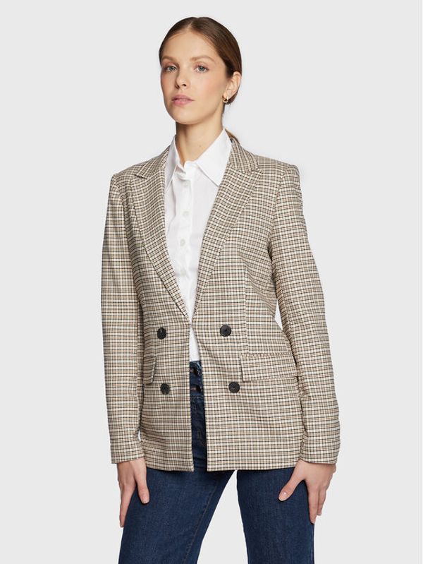 NAF NAF NAF NAF Блейзър Ecrazy THNW2 Бежов Regular Fit