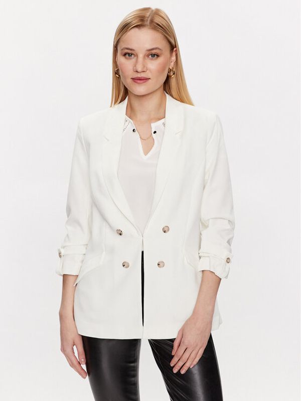 NAF NAF NAF NAF Блейзър Efluidine XENW7 Екрю Regular Fit