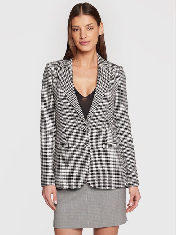 NAF NAF NAF NAF Блейзър Epuce THNW3 Черен Regular Fit