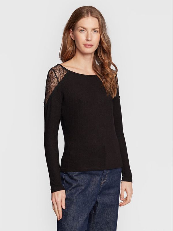 NAF NAF NAF NAF Блуза Primas DNT4Z Черен Regular Fit