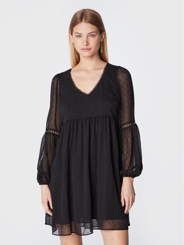 NAF NAF NAF NAF Ежедневна рокля Keysia DNR12Z Черен Regular Fit