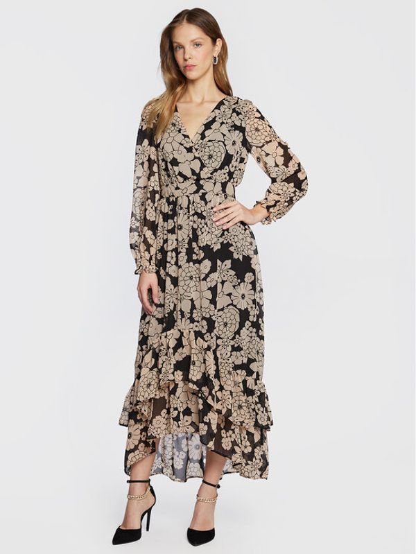 NAF NAF NAF NAF Ежедневна рокля Kixties THNR13 Бежов Regular Fit