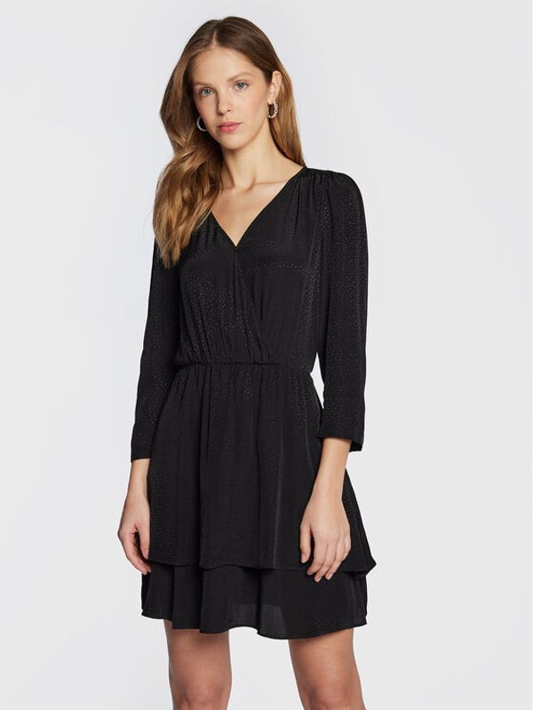 NAF NAF NAF NAF Ежедневна рокля Kmiss THNR15 Черен Regular Fit