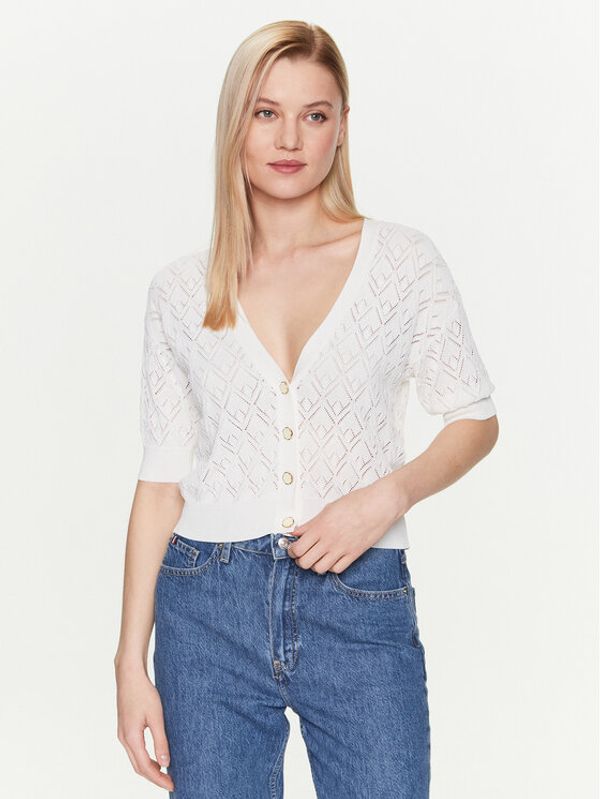 NAF NAF NAF NAF Кардиган Marthe Gilet XENG8 Екрю Regular Fit