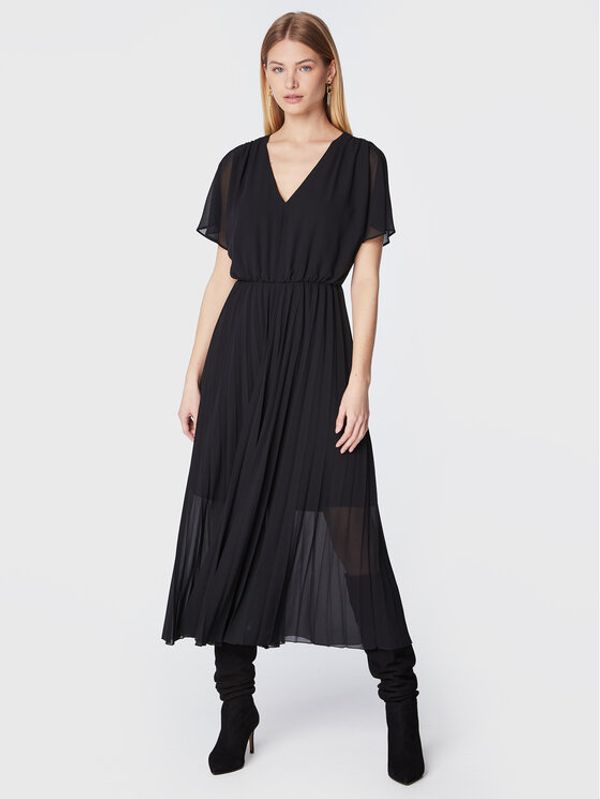 NAF NAF NAF NAF Коктейлна рокля Lalao THNR5 Черен Regular Fit