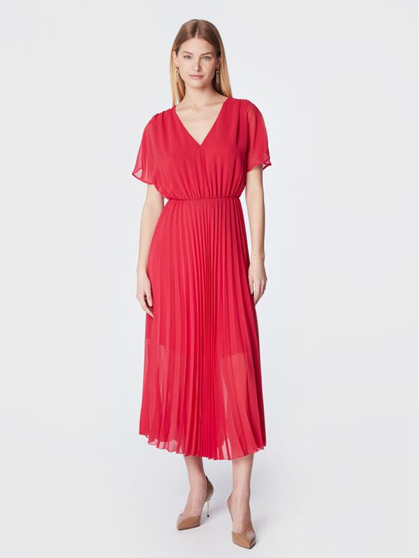 NAF NAF NAF NAF Коктейлна рокля Lalao THNR5 Червен Regular Fit