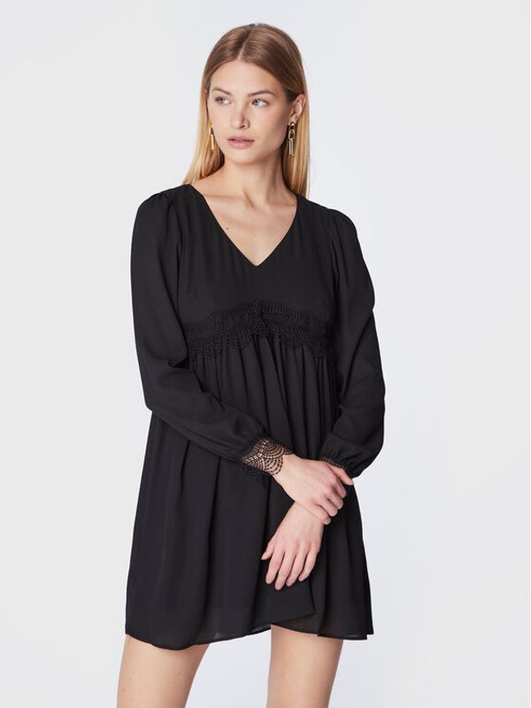 NAF NAF NAF NAF Коктейлна рокля Lalolita DNR7Z Черен Regular Fit