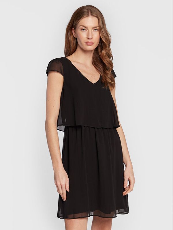 NAF NAF NAF NAF Коктейлна рокля New Joey DNR4Z Черен Regular Fit