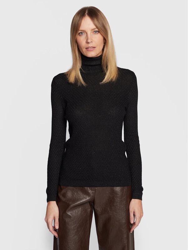 NAF NAF NAF NAF Поло Mlucie THNU75 Черен Regular Fit