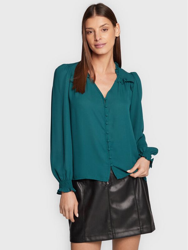 NAF NAF NAF NAF Риза Hozy THNC2 Зелен Regular Fit