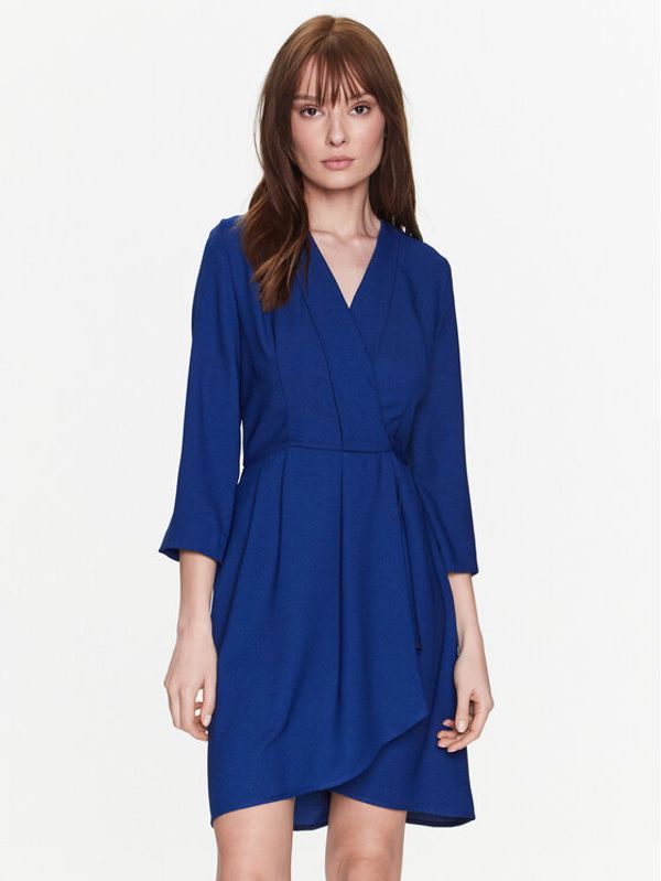 NAF NAF NAF NAF Рокля Esandrine XENR38 Син Regular Fit