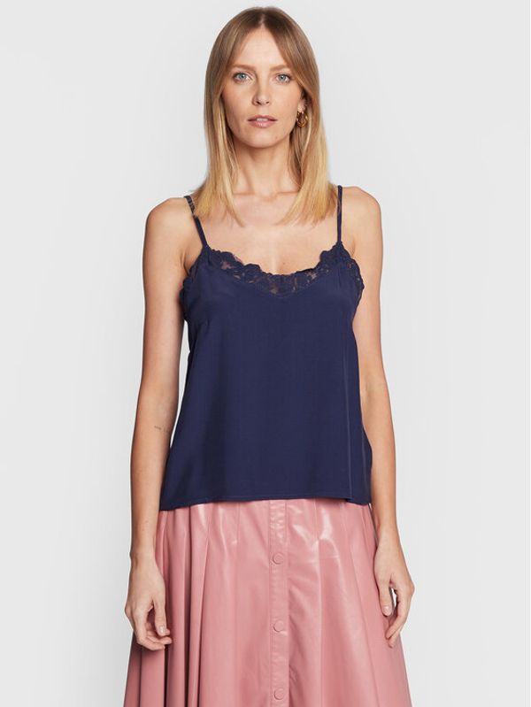 NAF NAF NAF NAF топ Hora THNC17 Тъмносин Regular Fit