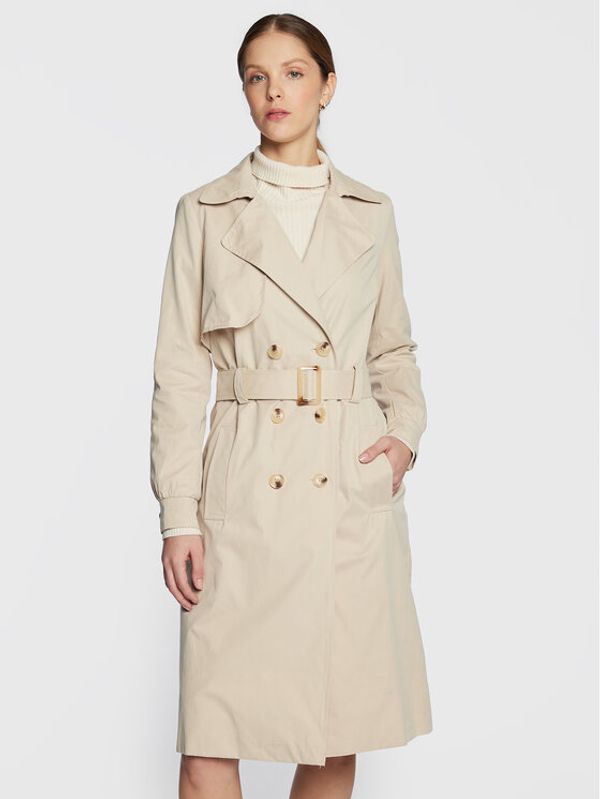 NAF NAF NAF NAF Тренч Bala THNK2 Бежов Regular Fit