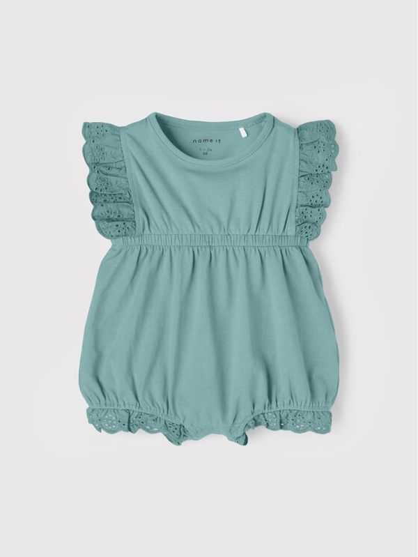 NAME IT NAME IT Бебешки гащеризон без стъпала 13203107 Зелен Regular Fit