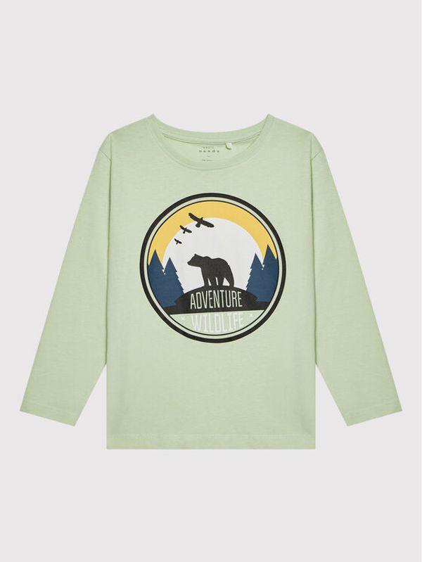 NAME IT NAME IT Блуза 13197734 Зелен Regular Fit