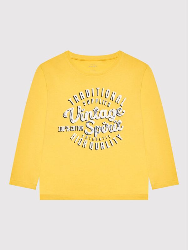 NAME IT NAME IT Блуза 13197734 Жълт Regular Fit