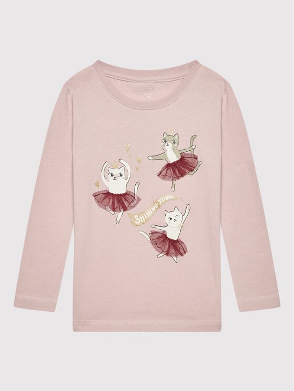 NAME IT NAME IT Блуза 13198274 Розов Regular Fit