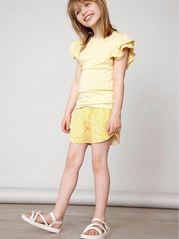 NAME IT NAME IT Блуза 13198477 Жълт Regular Fit