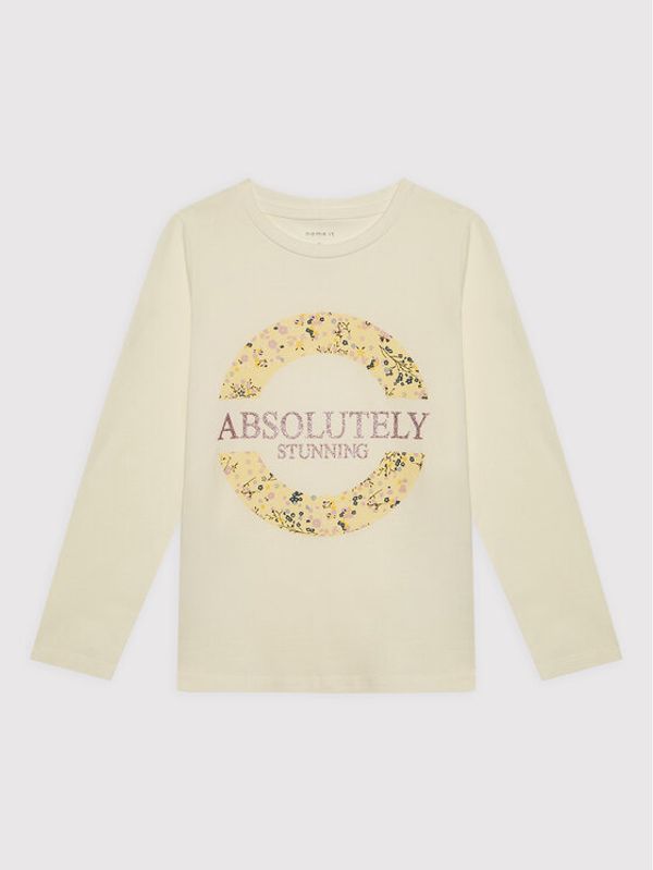 NAME IT NAME IT Блуза 13198932 Бежов Regular Fit