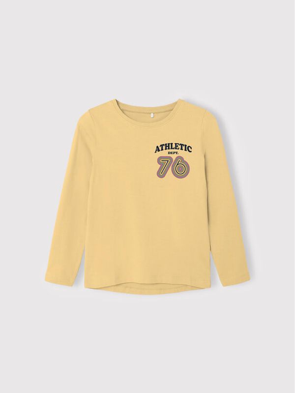 NAME IT NAME IT Блуза 13204615 Жълт Regular Fit