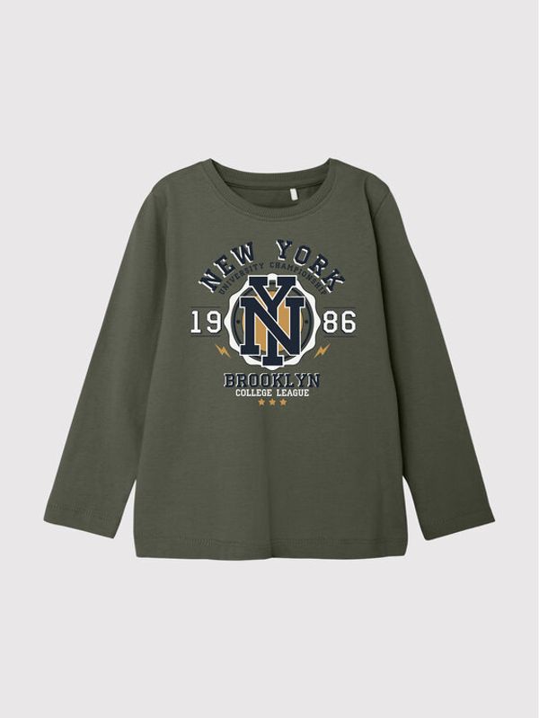 NAME IT NAME IT Блуза 13204620 Зелен Regular Fit