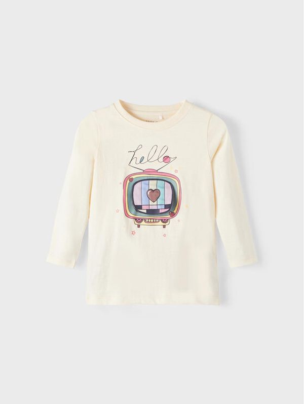 NAME IT NAME IT Блуза 13204875 Бежов Regular Fit