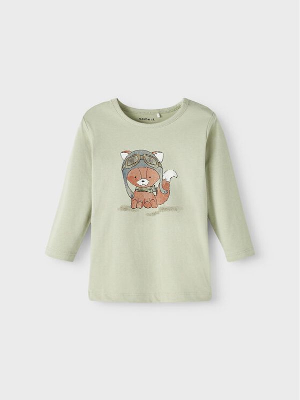 NAME IT NAME IT Блуза 13205040 Зелен Regular Fit