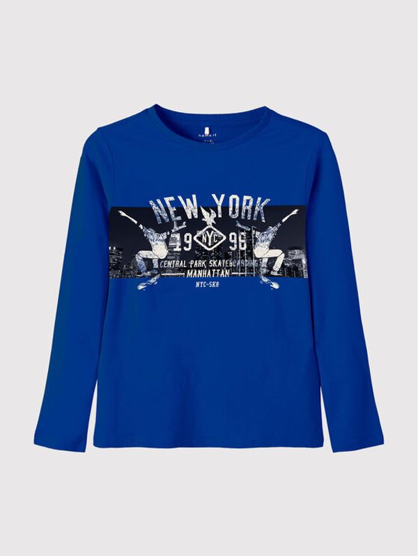 NAME IT NAME IT Блуза 13205947 Син Regular Fit