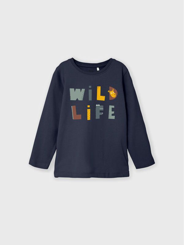 NAME IT NAME IT Блуза 13206639 Тъмносин Regular Fit