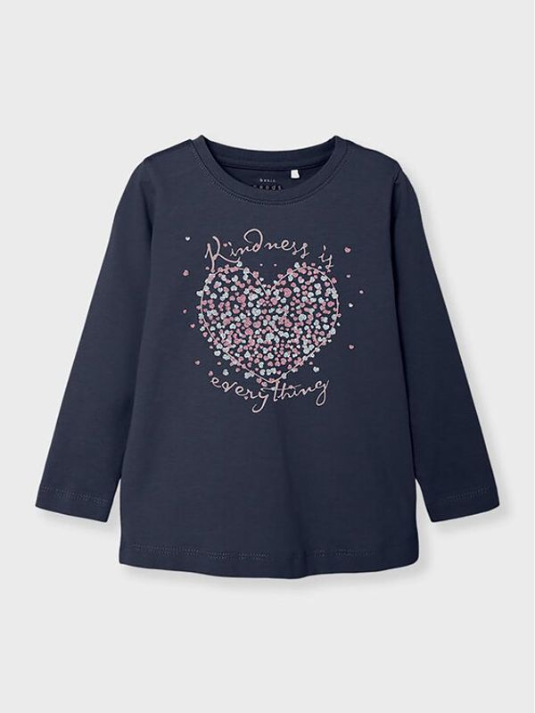 NAME IT NAME IT Блуза 13206669 Тъмносин Regular Fit