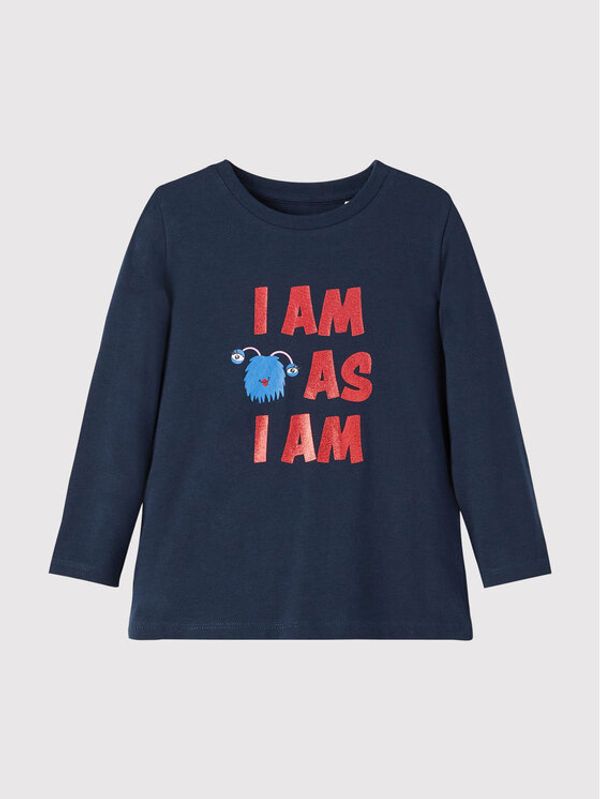 NAME IT NAME IT Блуза 13207328 Тъмносин Regular Fit