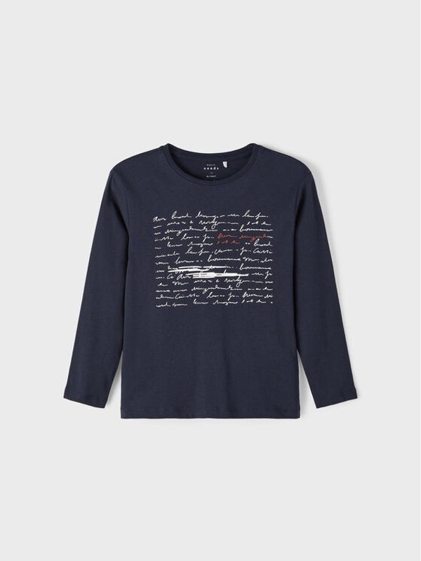 NAME IT NAME IT Блуза 13209483 Тъмносин Regular Fit