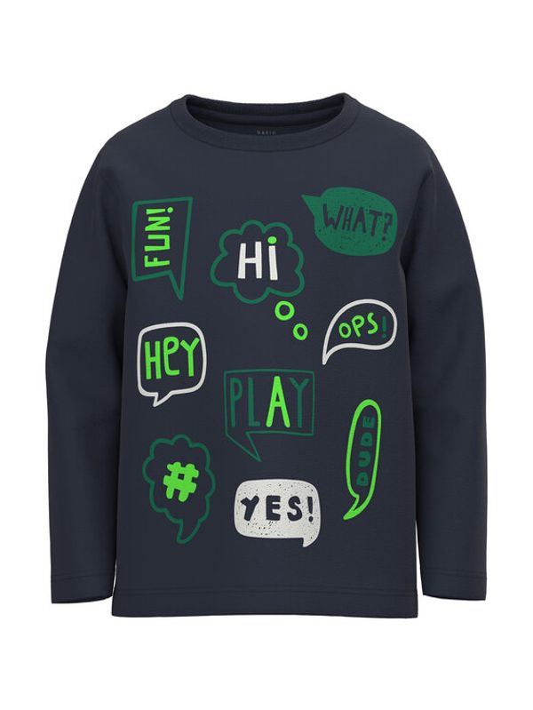 NAME IT NAME IT Блуза 13209484 Тъмносин Regular Fit