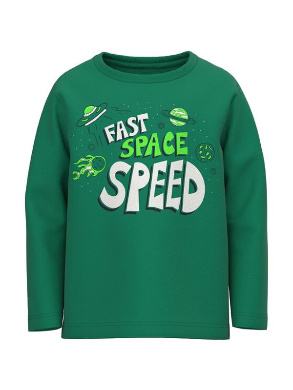 NAME IT NAME IT Блуза 13209484 Зелен Regular Fit