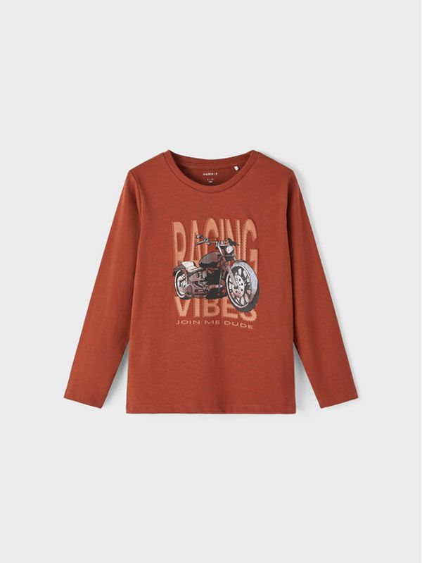 NAME IT NAME IT Блуза 13209836 Оранжев Regular Fit