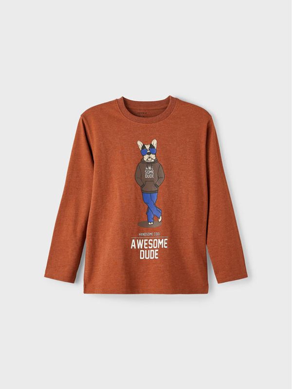 NAME IT NAME IT Блуза 13210775 Оранжев Regular Fit