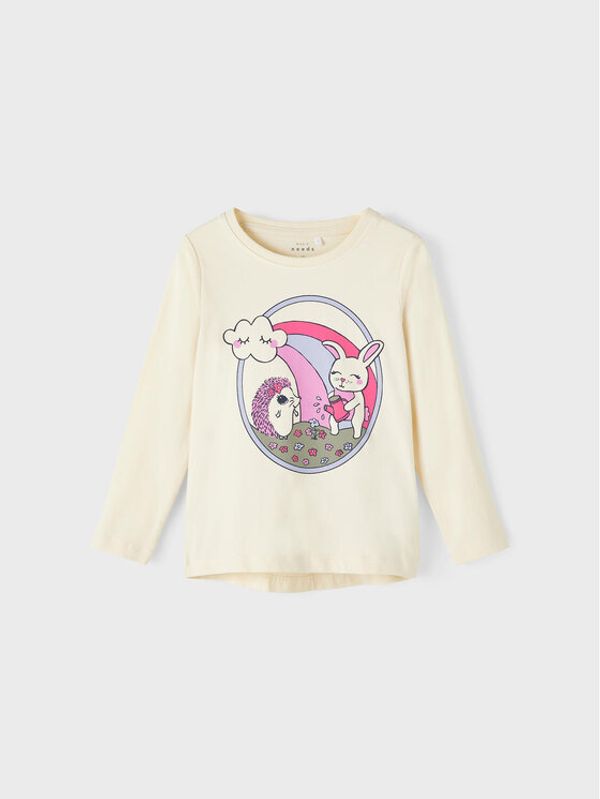 NAME IT NAME IT Блуза 13212538 Бежов Regular Fit