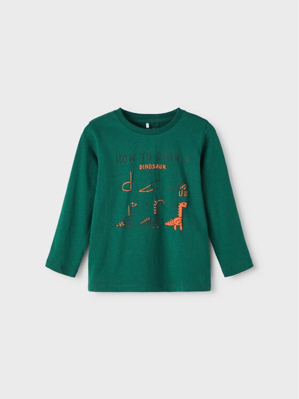 NAME IT NAME IT Блуза 13212872 Зелен Regular Fit