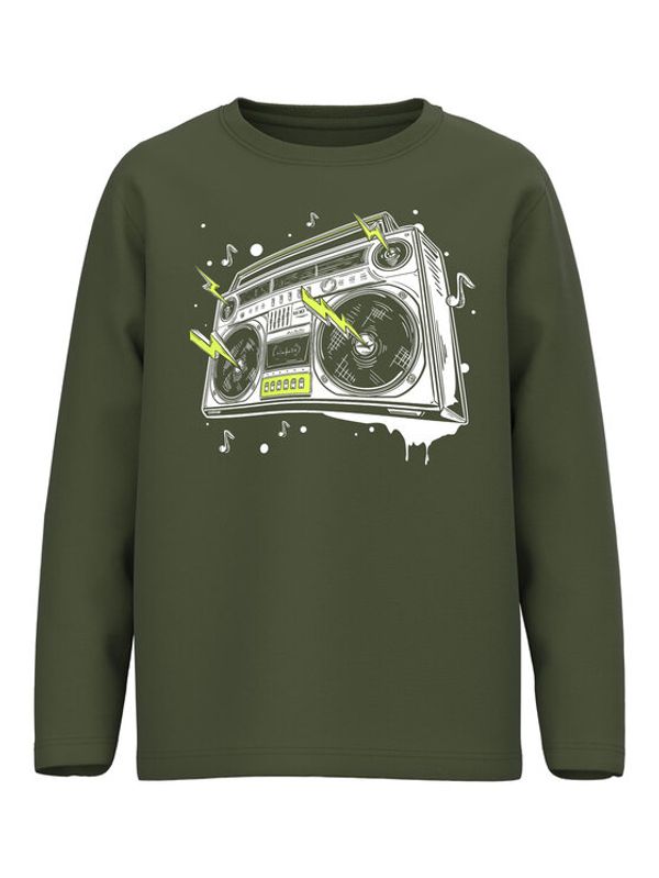 NAME IT NAME IT Блуза 13218786 Зелен Loose Fit