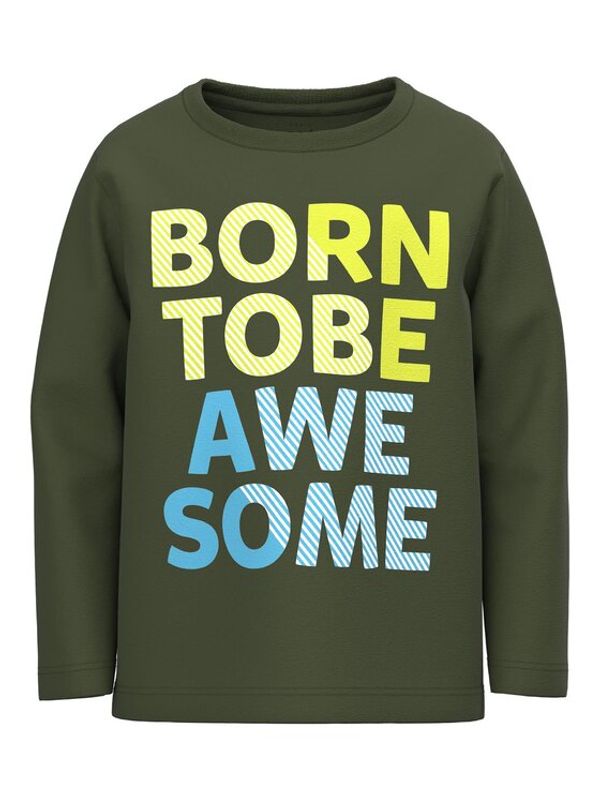 NAME IT NAME IT Блуза 13218853 Зелен Loose Fit