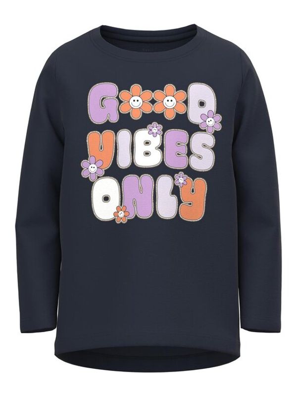 NAME IT NAME IT Блуза 13218914 Тъмносин Regular Fit