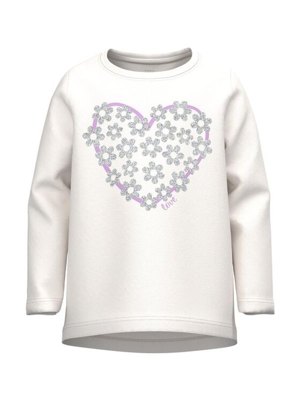 NAME IT NAME IT Блуза 13218927 Бял Relaxed Fit