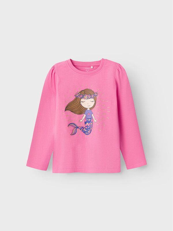 NAME IT NAME IT Блуза 13219821 Розов Regular Fit