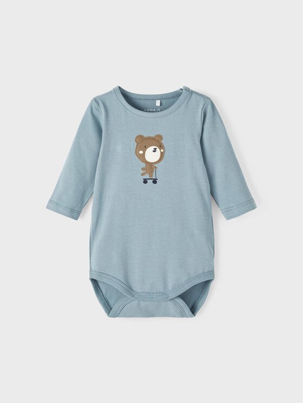 NAME IT NAME IT Боди 13219488 Син Regular Fit