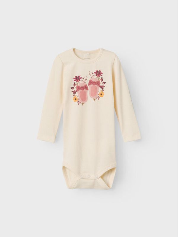 NAME IT NAME IT Боди 13223544 Екрю Regular Fit