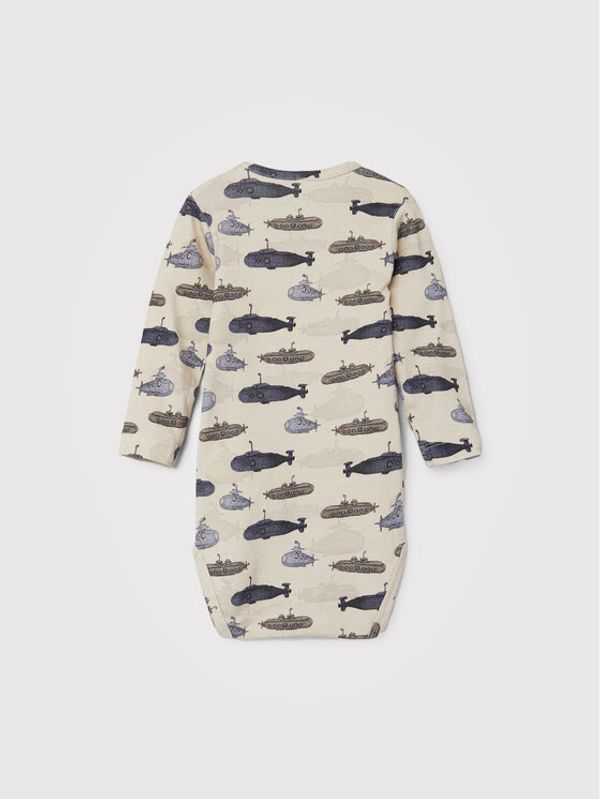 NAME IT NAME IT Детско боди 13201006 Бежов Regular Fit