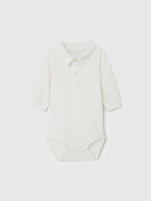 NAME IT NAME IT Детско боди 13203196 Бял Regular Fit