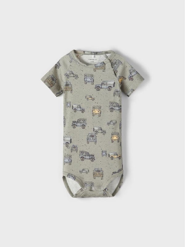 NAME IT NAME IT Детско боди 13203220 Зелен Regular Fit
